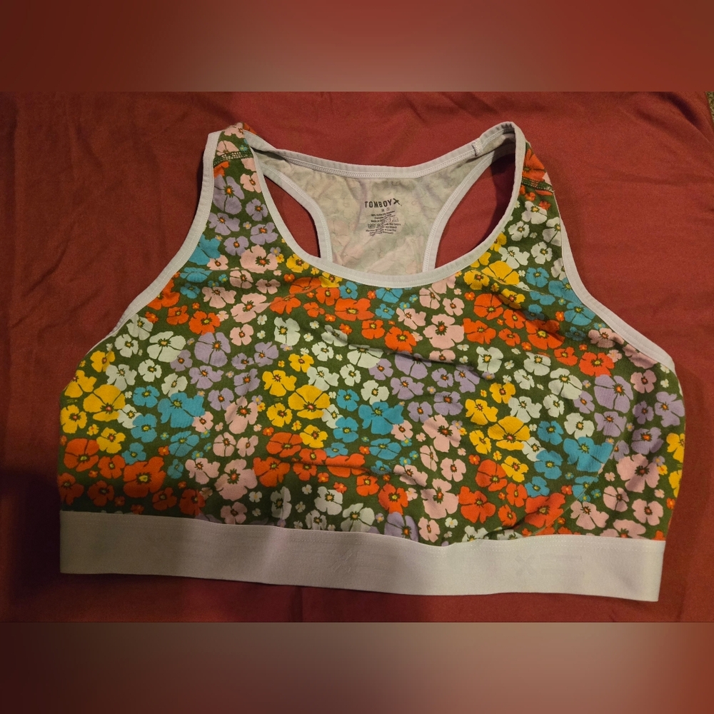Torrid Flowery Sports Bra